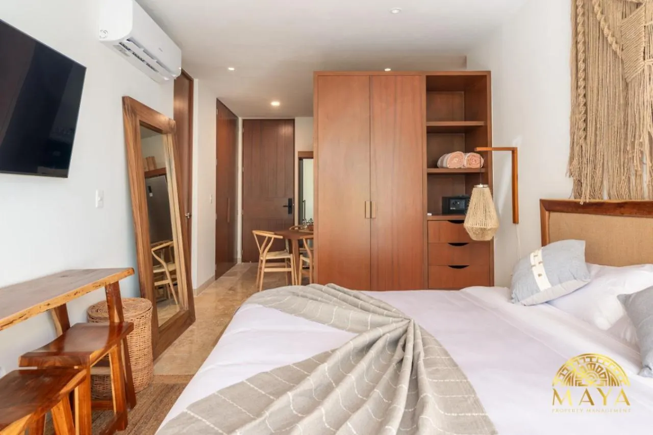 Nhoa 209B Lux 1Br Condo Pool View In Aldea Zama Tulum Prázdninový dům
