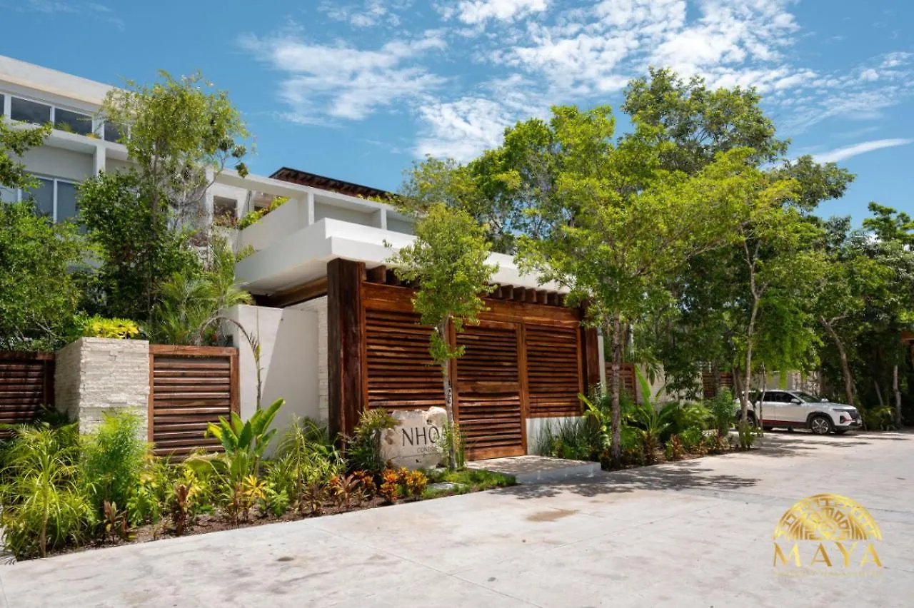 Prázdninový dům Nhoa 209B Lux 1Br Condo Pool View In Aldea Zama Tulum Mexiko