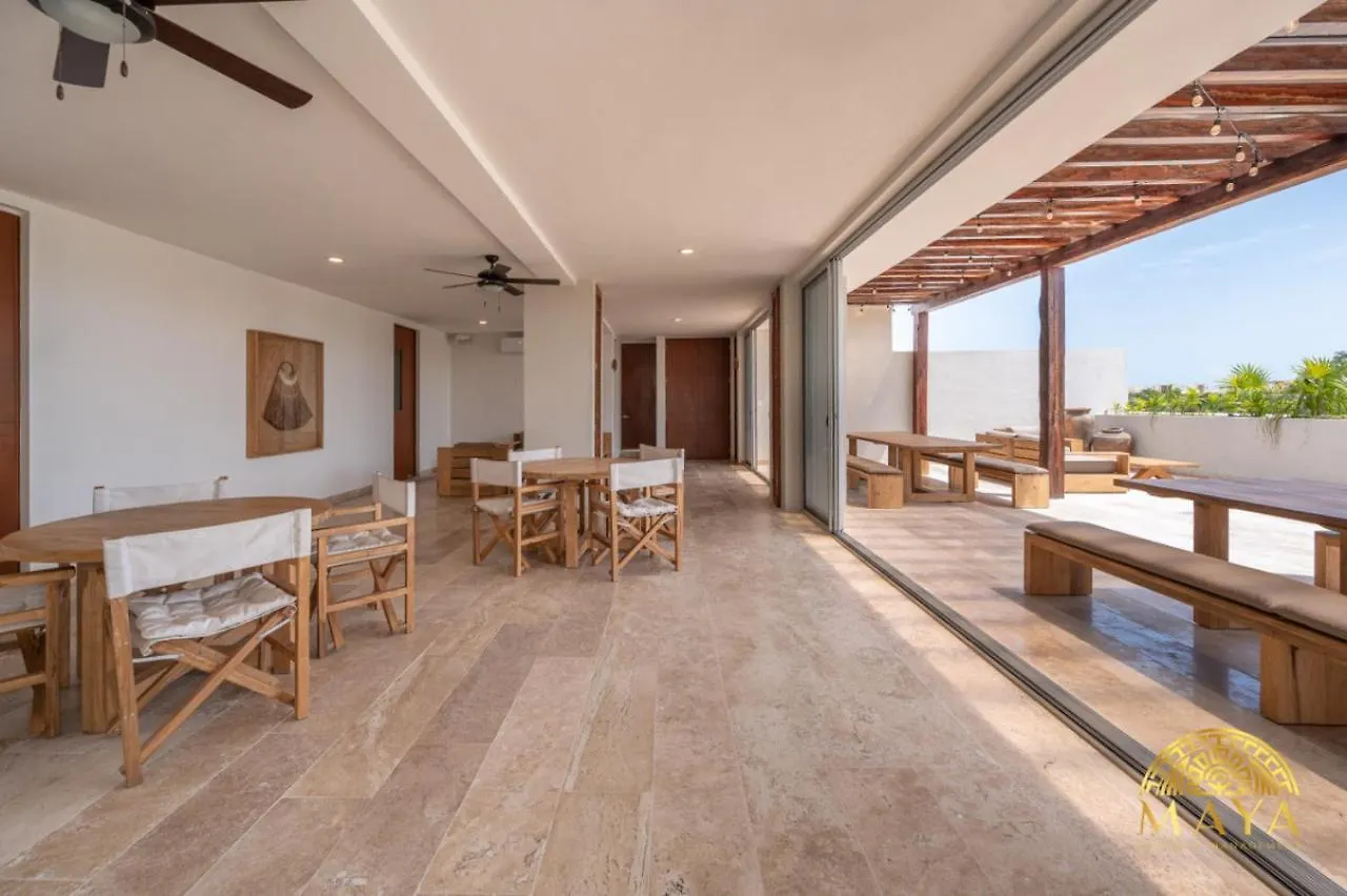 Prázdninový dům Nhoa 209B Lux 1Br Condo Pool View In Aldea Zama Tulum