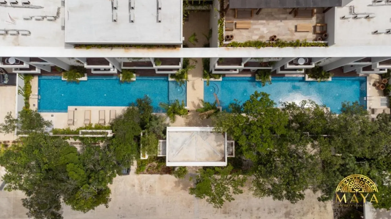 Nhoa 209B Lux 1Br Condo Pool View In Aldea Zama Tulum 0*,
